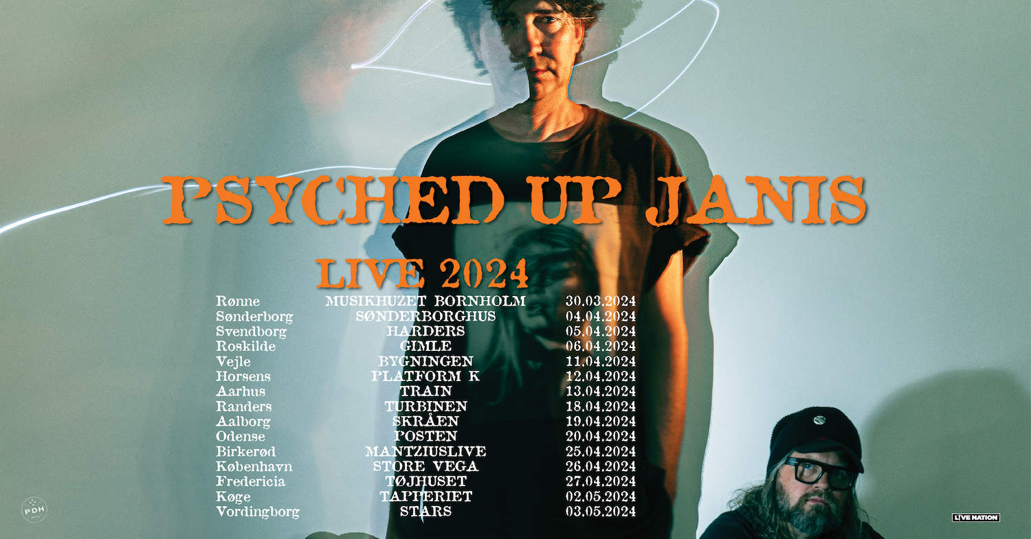 Psyched Up Janis drager på 30-års jubilæums tour 1