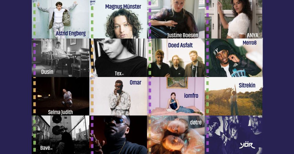 Lineuppet til SPOT Festival former sig