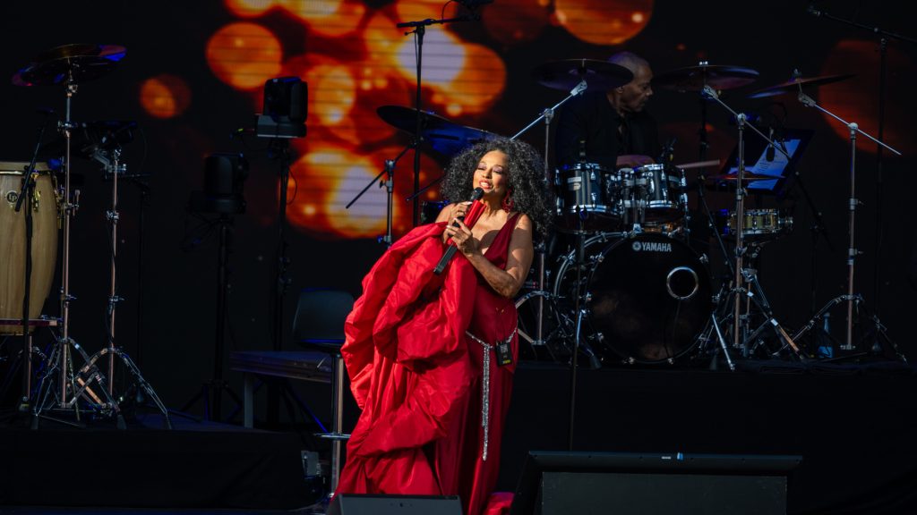 På skovtur med Diana Ross