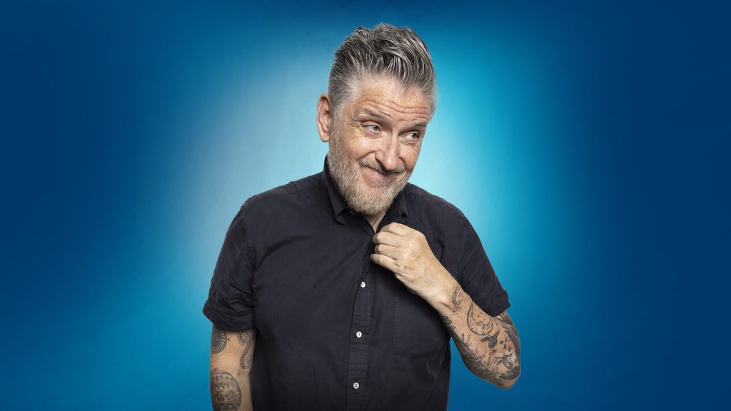 Komikeren og TV-værten Craig Ferguson annoncerer dansk show