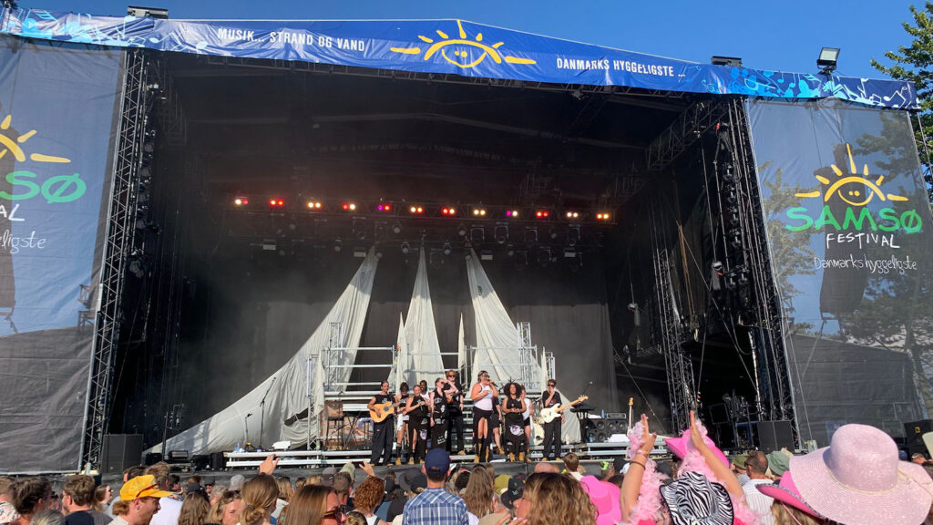Signe møder Jada på Samsø Festival