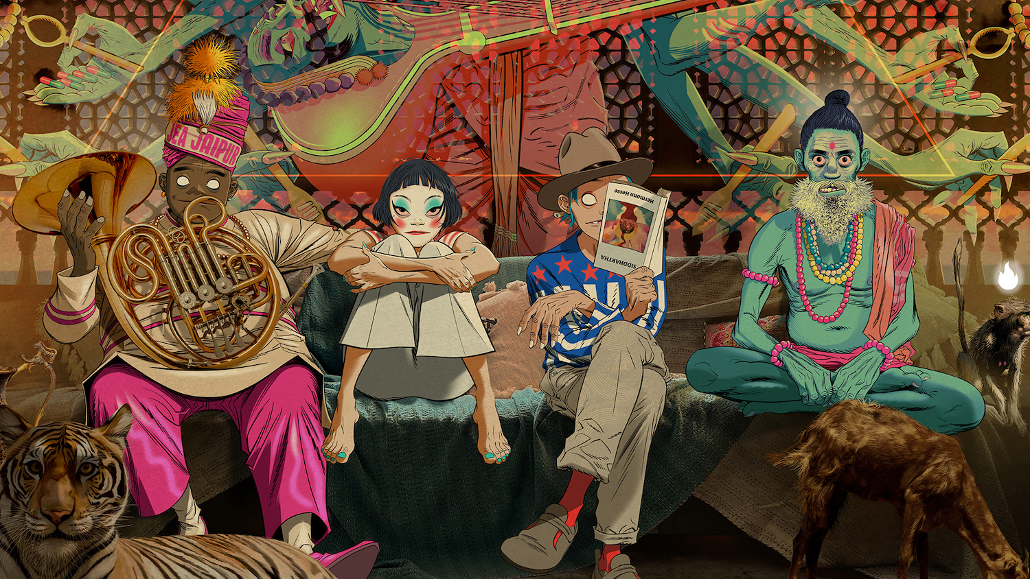 De 24 første navne til Roskilde Festival 2026 er klar 2 Gorillaz