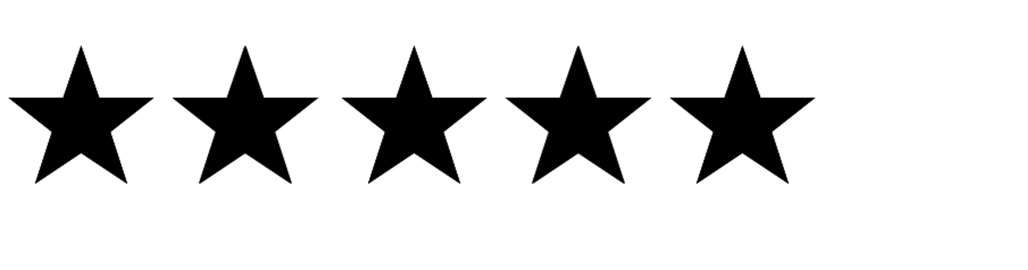 5 stjerner