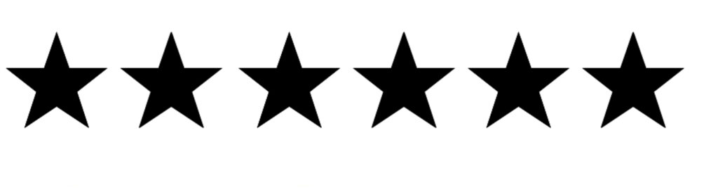 6 stjerner