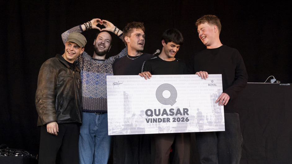 Drømmeganger vinder Quasar 2026 ved stor finale på Jelling Musikfestival