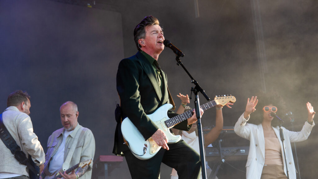 Rick Astley beviste i Jelling, at festen langt fra var slut