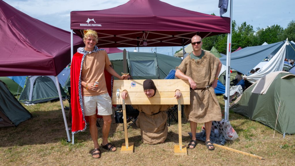 Roskilde Festival: Onsdag-åbningsdag i sit første stadie